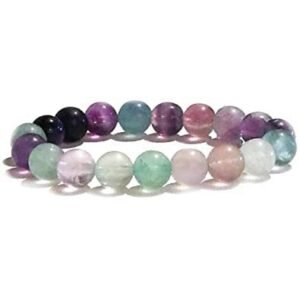Multi Flourite Crystal Bracelet